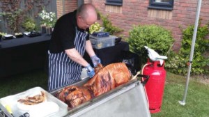 hog roast Overton-on-Dee